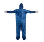 PE Disposable White Overalls , Full Body Disposable Coveralls OZONE