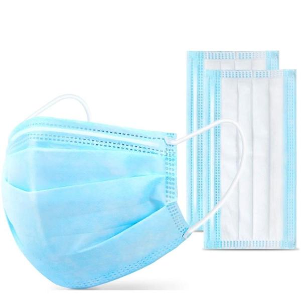 Buy cheap Type IIR BFE 98% Earloop 3 Ply Surgical Mask from wholesalers
