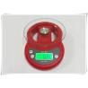 Buy cheap Tempered Glass Home Electronic Scale Red Color For Kitchen Weighing Food from wholesalers