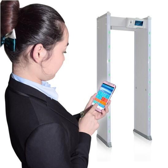 High - Decibel Alarm Walk Through Metal Detector 2240×550x850mm External