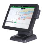 8 Digital Display 15 Inch 400cd/㎡ Touch Screen Pos Machine