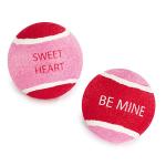 2.5inch promotional tennis ball with custom logo B grade