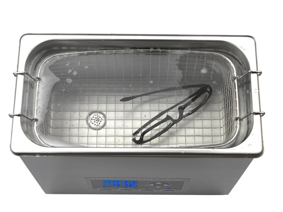 Ultrasonic Vinyl Cleaning With 30L Industrial Ultrasonic Cleaner