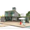 Buy cheap Galvanized Steel Square Tubes The Foundation of the Fine Modern Style Bedroom Loft House Container Prefab Beach Hotel Villa from wholesalers