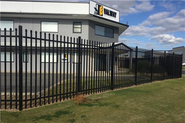 Buy cheap Tubular Steel Garrison Fence Flat Top Design 25MM 2400mm (H) x 2100mm (W) from wholesalers