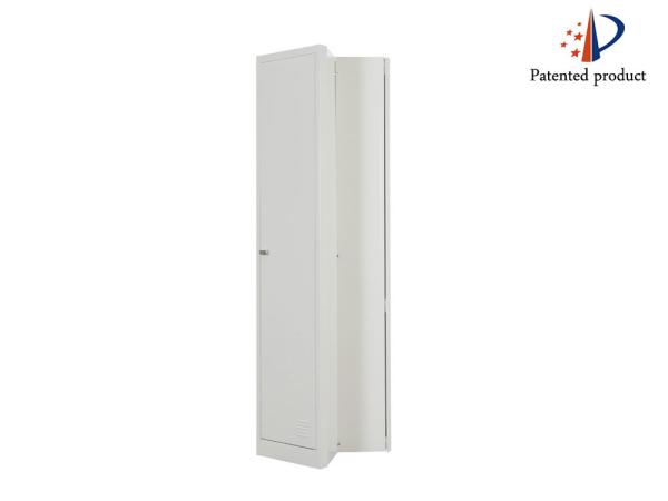 Buy cheap 1 - 4 Tiers Locker Two Door Steel Cabinet , 2 Keys Locker Steel Cabinet from wholesalers