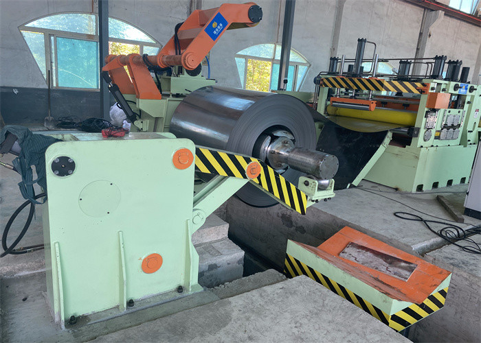 Precision Steel Coil Uncoiler Slitter Coiler Machines For Steel Slitting Line