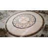Buy cheap Hall Decorative Natural Stone Floor Medallions Nice Water Jet Pattern from wholesalers