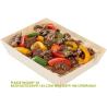 Buy cheap 20 Ounce Compostable Food Containers, Rectangle Wooden Bento Boxes - Flare, Grease Resistant, Natural from wholesalers