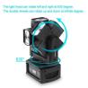 Buy cheap Music Dance Double Wheel Rotation 10W LED Stage Light for Entertainments Party from wholesalers