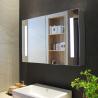 Buy cheap Bathroom Storage Medicine Cabinet With Led Mirror Modern Surface Wall Mounted from wholesalers