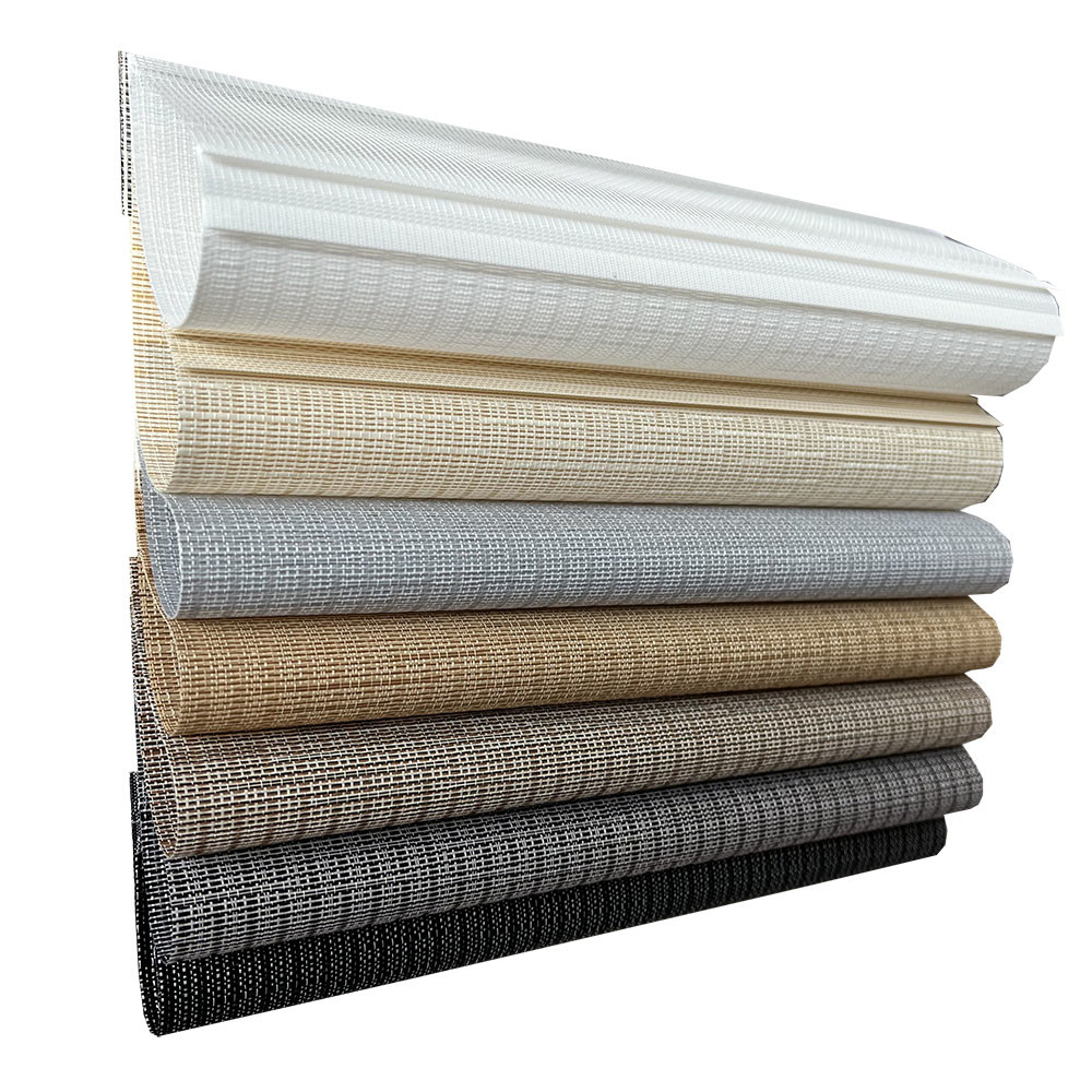 50% Semi Blackout Sheer Zebra Blinds Fabrics For Home Decor