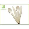 Buy cheap Biodegradable Bulk Wooden Disposable Cutlery 6.3'' Eco Friendly Flatware from wholesalers