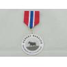 Buy cheap Offset Printing Brass Custom Awards Medals , Sports Medals And Ribbons from wholesalers