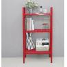 Buy cheap Household Four Layers 113cm Height Steel Book Rack from wholesalers