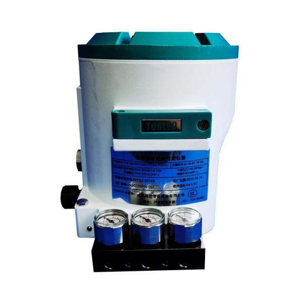 Straight Stroke Electro Pneumatic Valve Positioner Fail Safe With Pressure Gauge