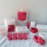 Buy cheap 3D Silicone Valentine Flower Rose Pillar Candle Mold For DIY Candle Making from wholesalers
