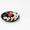 Buy cheap Lid Disposable Plastic Food Container Pp Plate Tray Sushi Box from wholesalers