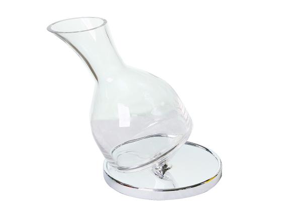 Buy cheap Lead Free Crystal Roly Poly Glass Wine Decanter Mouth Blown 1800ml 60oz from wholesalers