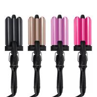 Buy cheap 3 Barrel Temperature Adjustable Electric Hair Curler Hair Waver Curling Iron product