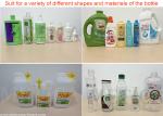 Energy Saving Flat Bottle Labeling Machine 50hz 2kw For Laundry Detergent