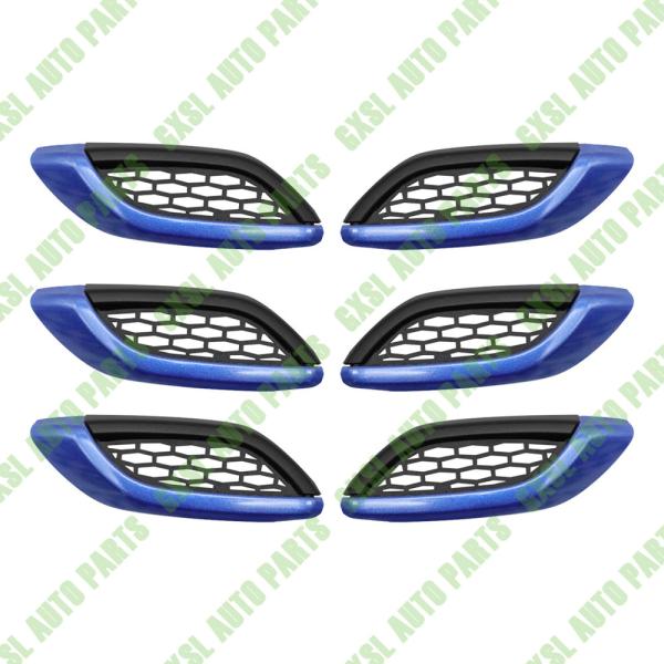 Buy cheap For Maserati Levante Blue Left Right Side Fender Air Outlet Vent Cover Strip Kit OEM 670065952 670065951 from wholesalers
