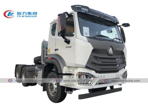 Buy cheap HOWO / HOHAN 6x4 420HP RHD Tractor Head Truck With Auxiliary 1000L Oil Tank from wholesalers