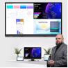 Buy cheap 3840*2160 85 Inch Smart Board Interactive Whiteboard For Classroom from wholesalers