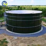 Acid Proof Porcelain Enamel Bolted Tank glass fused to steel GFS Tank For Water