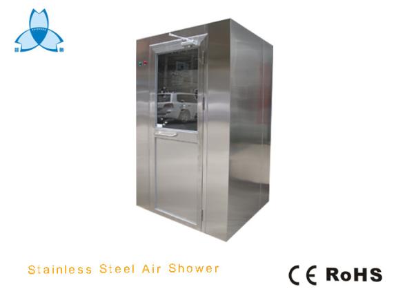Buy cheap One Person SS304 Air Shower Room With Manual Swing Doors / 3 Way Blow Jet Type from wholesalers