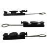 Buy cheap Indoor and Outdoor Installation Tension Cable Fiber Optic Flat Open Hook S Type Clamp from wholesalers