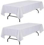 Buy cheap Airlaid Paper Table Cover White , Rectangular 6 Feet Table Cover from wholesalers