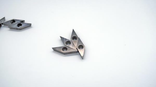 Buy cheap Rhombus Polycrystalline Diamond Tools , Carbide Inserts For Hardened Steel 4.76mm High Accuracy from wholesalers