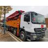 Buy cheap 2013 52 m concrete pump truck 52 m installed Mercedes chassis from wholesalers