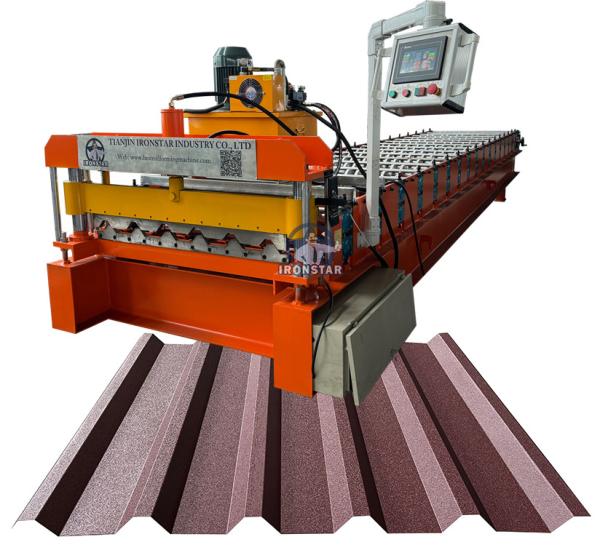 Buy cheap 980 roof sheet roll forming machine in Brazil 980 roofing sheet roll forming machine | metal roof roll forming machine | from wholesalers