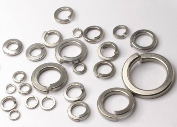 Buy cheap Screw Nut And Washer , Ss Spring Lock Washers Zinc Cr3 DIN127 from wholesalers