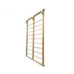 Outdoor Non Toxic Kids Gymnastics Bar / Wooden Climbing Ladder Custom Length