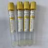 Buy cheap Gel Clot Activator Vacuum Blood Collection Tube Yellow Cap from wholesalers