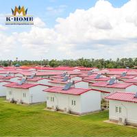 Buy cheap Modular Prefabricated Portable House Steel Structure For Poor People product