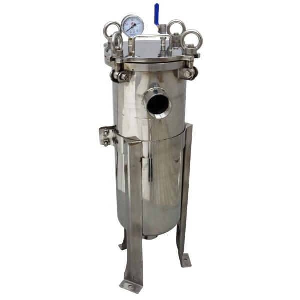 Buy cheap 62KG Stainless Steel Bag Filter Housing for Construction Works and Filtration 2" NPT from wholesalers