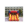 Buy cheap Attractive Three Slide Inflatable Bouncer Combo Pencil Shaped Silk Printing from wholesalers