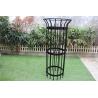 Buy cheap Outdoor Metal Tree Guards Powder Coated Steel Pipe Material For Garden Fence from wholesalers
