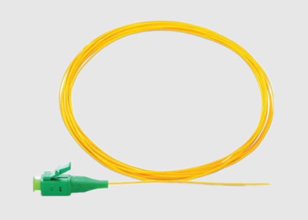 Buy cheap Simplex LC OS2 9/125 μm single mode fiber pigtails from wholesalers