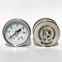 Buy cheap 1.5" 30 psi Axial Mount Manometer 1/8 PT Hydraulic Pump All Stainless Steel product