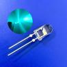 Buy cheap 5mm Traffic Warning Light LED Diode 500nm Bluish Green Color 13800mcd Short Stopper Pins from wholesalers