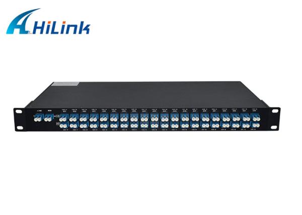 Buy cheap 1U Rack Mount DWDM Mux Demux Module 40CH Single / Dual Fiber LC / UPC Connector from wholesalers