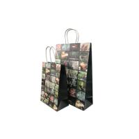 Buy cheap Decorative Luxury Christmas Packaging , Fancy Printed Paper Shopping Bags product