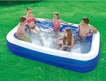 Durable Inflatable Family Pool Waterproof , Inflatable Swimming Pool For Adults