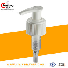 Buy cheap Gold White Hand Lotion Pump Dispenser Ribbed 1.3cc product