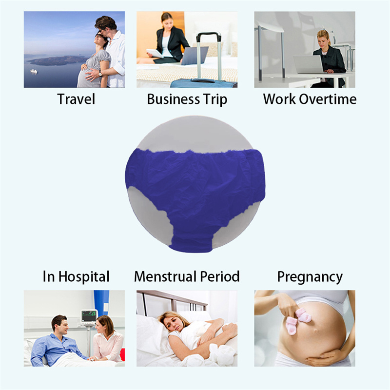 Disposable Fabric Heart Shape Strapless c String Thong Lady Panties Underwear for Women Disposable Underwear Panties Portable Cheap Women Underwear